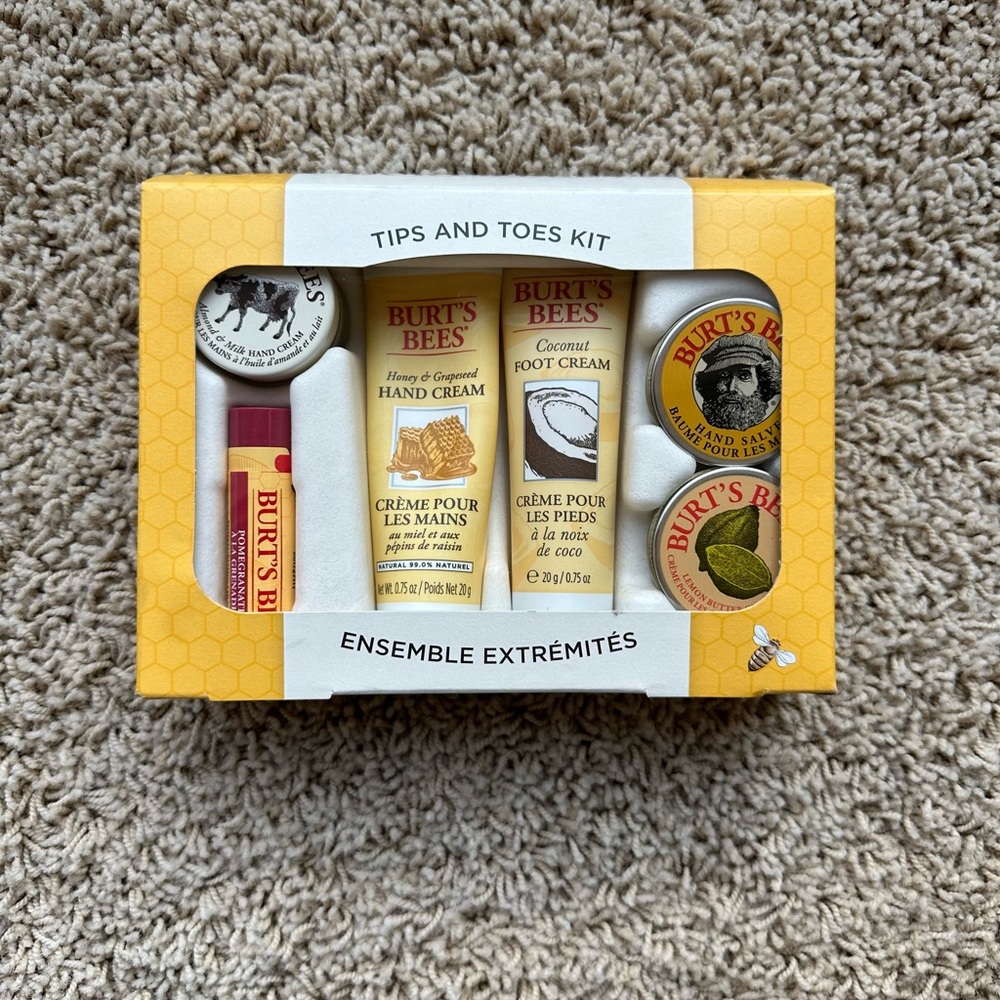 Burt’s bees tips & toes kit